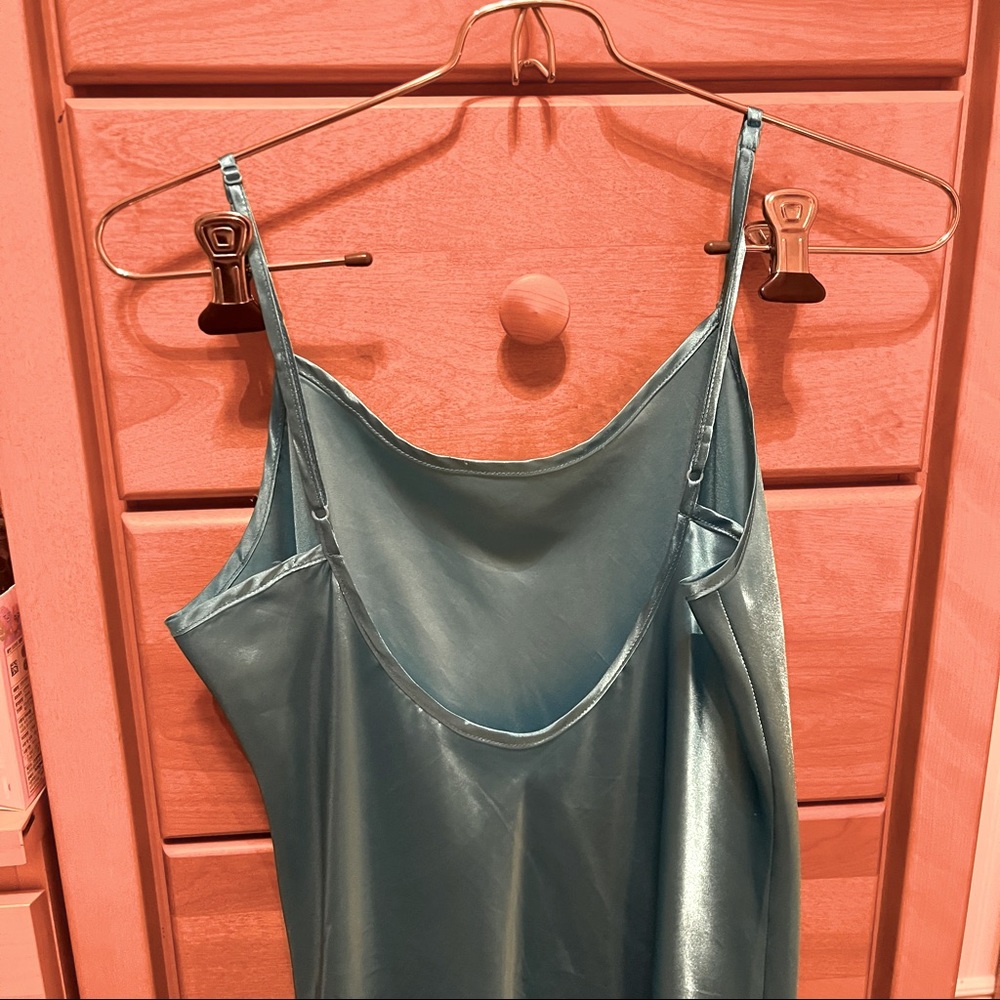 blue slip nightgown - Picture 2 of 2